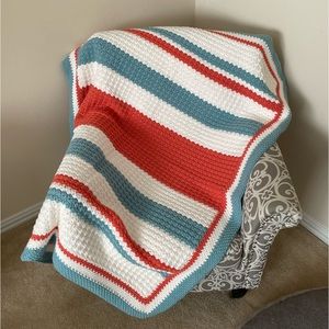 Handmade crochet blanket